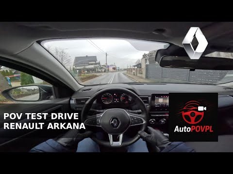 WITH MUSIC | 4K POV TEST DRIVE Renault Arkana | Coastal Roads of Mechelinki & Rewa #relax #renault