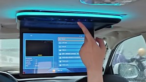 11.6 inch Car Overhead Player Monitor IPS Screen Dispaly 1080P Video Ultra-Thin Mounted Car Roof Player HDMI IR FM USB SD.
