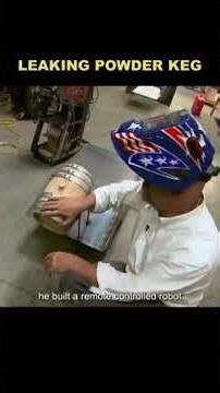 "Can a leaking gunpowder keg really explode like in the movies? #💥. #facts