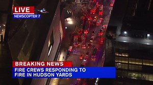 Fire at Hudson Yards mall draws huge FDNY response