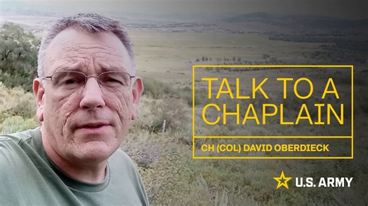 16 reactions | Chaplain (COL) David Oberdieck, 807th Medical Command Chaplain, shares a message of hope and encouragement. “Chaplains are available to talk and provide 100% confidentiality.” #BeThere | #ConnectToProtect | #ArmyResilience | U.S. Army Chaplain Corps | Facebook