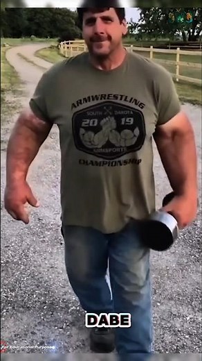 Meet Jeff Dabe: The Man With Superhuman Forearms. #documentary#usashorts#fyp