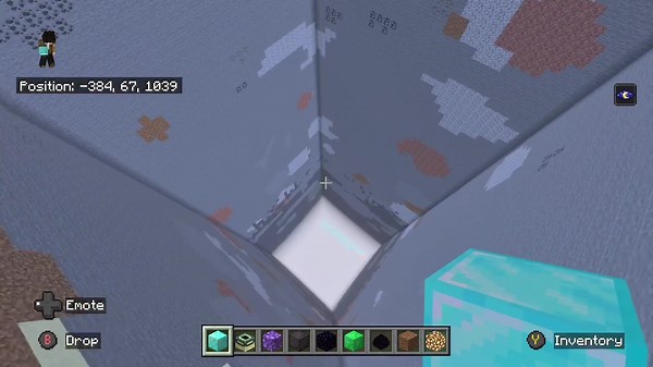 Diamond Block Challenge in Minecraft: Day 6