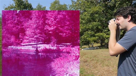 Color infrared film - retro camera review - Ep. 23