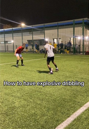 Explosive Dribbling Football Training