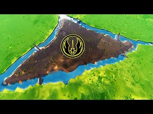 50,000 JEDI Island Bridge Defense VS 5 MILLION ZOMBIES! - Ultimate Epic Battle Simulator 2 UEBS 2