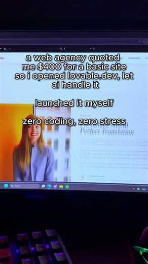 dont need to code basic sites anymore 🤯 #coding #apps #site #lovablepartner