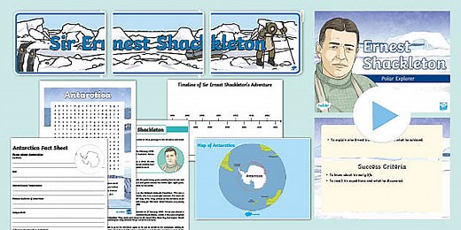 Ernest Shackleton Resource Pack