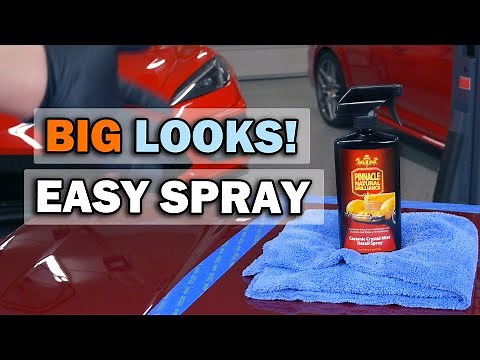 Ceramic Crystal Mist Detail Spray | Fast way to boost your car's looks and existing protection!