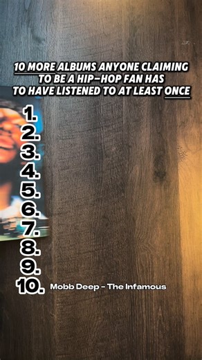 DBM Plastic.Disc | Vinyl Record Collector on Instagram: "[part 2] 10 more albums anyone claiming to be a hip-hop fan needs to listen to at least once (in no particular order) ft. my vinyl record collection 👀 what albums deserved to be on here or what albums shouldn't be on here? let me know your thoughts 🤔 #vinyl #vinylrecords #vinylcollection #hiphop #rap"