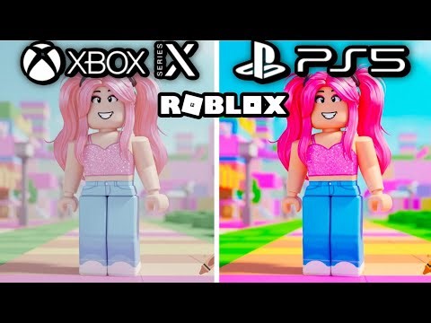 Roblox PS5 vs Xbox Series X Graphics Comparison