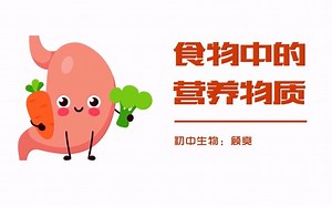 七下：食物中的营养物质