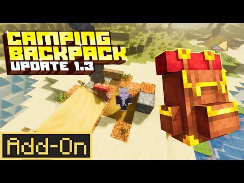 😱 Add-on Backpack Ini Bukan Kaleng-Kaleng! Bisa Jadi Base Berjalan?! | Minecraft Bedrock