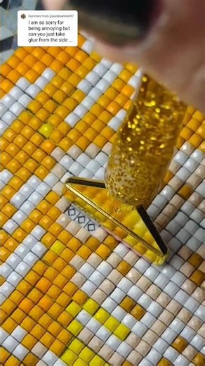 🟡😱What is DIAMOND Painting with Square Drills?#shorts