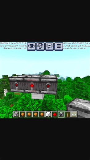 Minecraft fire Cannon #minecraft #shorts