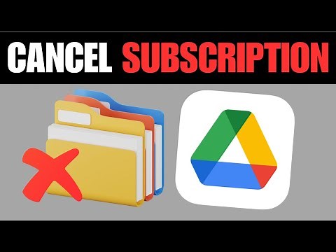 How To Cancel Google Drive Storage Subscription (Easy Method)