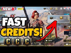 How to get CREDITS FAST in cod mobile | FAST WAY to get credits! (updated)