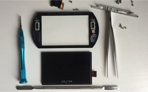 实录PSPgo装机视频