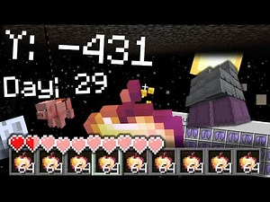 I Survived The Minecraft Void For 1 Month. (No Mods, Survival Mode)