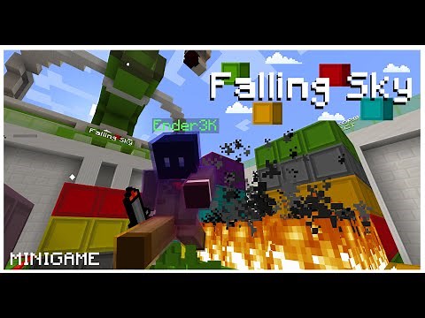 Falling Sky (Dodge falling blocks) minigame - Trailer