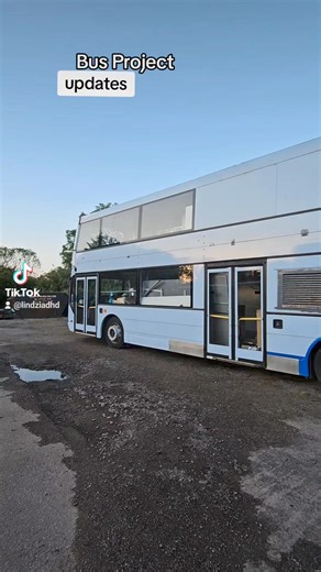Some updates on the bus project 🚌👌 I'm still trudging along with it, gota celebrate each step! 😆👏 #diyprojects #busliving #buslifestyle #doubledeckerbus #busconversion #updates #diy #offgrid #offgridlife | A Different Human Design