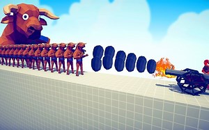 炮神 vs 每个单位的军队 - 全面战争模拟器Tabs mod模组