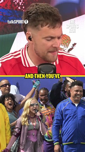 It's fair to say Max Scott was not a fan of the World Cup Final half-time show!