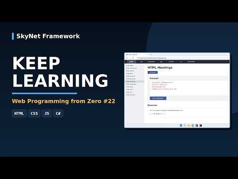 Beginner Web Build #22 – Keep Learning: HTML, CSS, JS and C# (the best free sites)