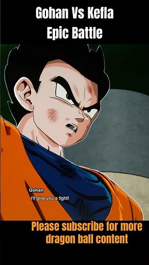 Gohan Vs Kefla Epic Battle #dragonball #dbz #gohan #sparkingzero