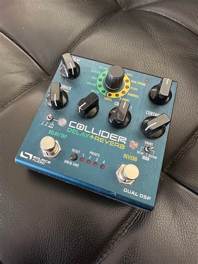 Source Audio SA263 Collider Delay + Reverb 2010s - Blue | Reverb