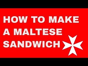 How To Make A Maltese Sandwich Hobz Biz zejt Hobz tal Malti with Maltese Bread