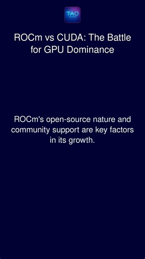 ROCm vs CUDA: The Battle for GPU Dominance