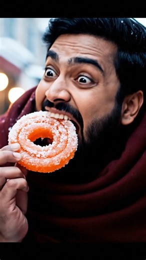 উল্লাপাড়ায় শীতে বরফের জিলাপি #ullaparaexpress #funny #comedyshorts #comedy #laughoutloud