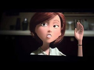 Pixar The incredibles (2004) Family Dinner 🍽️ Scene