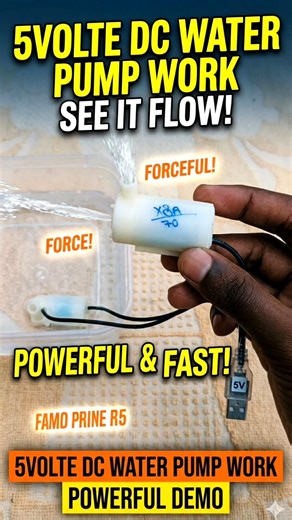 "Mini Submersible Pump Unboxing & First Test – Powerful Small Water Pump!"