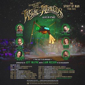 877 reactions · 56 shares | The Martians are getting ready to take over!  The Invasion is coming this March/April. Limited tickets available across multiple dates of the tour, this is your last chance to buy tickets to join the fight against the Martians. | Jeff Wayne's Musical Version of The War of The Worlds | Facebook