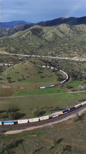 Tehachapi Loop Rainbow