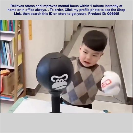 This is a portable punching bag.