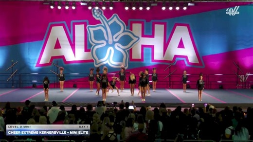 Cheer Extreme Kernersville - Mini Elite [2025 L2 Mini Day 1] 2025 Aloha Gatlinburg Showdown