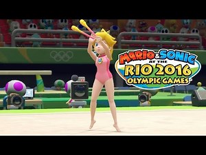 RHYTHMIC GYMNASTICS - Mario & Sonic at the RIO 2016 Olympics [Wii U Gameplay]
