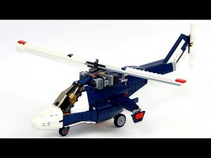 Lego Creator 31039 Model B - Helicopter Speed Build And Review