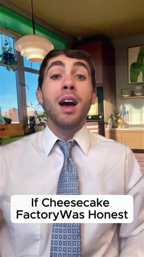 Best thawed out cheesecake you’ll ever eat.#cheesecakefactory #cheesecake #iftheywerehonest #funnyskit #hilariousvideos