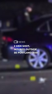 Two men were shot and injured in front of a southeast Portland bar early Saturday. Find the full story on the FOX 12 app. | FOX 12 Oregon