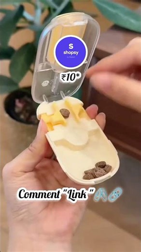 Link in my Bio👉 @gadgetboy4u 😍 Pill Cutter with Storage Box