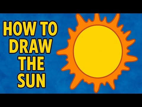 How to Draw the Sun Step-by-Step - Learn 2 Draw