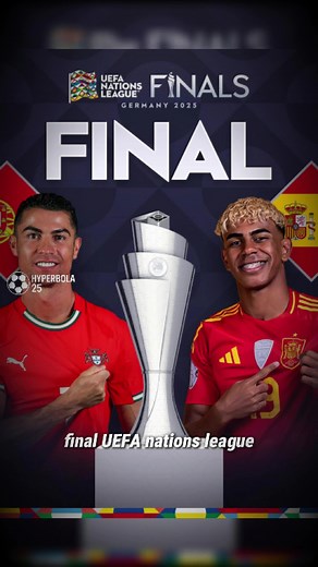 Final UEFA Nations League 2025: Portugal vs Spanyol