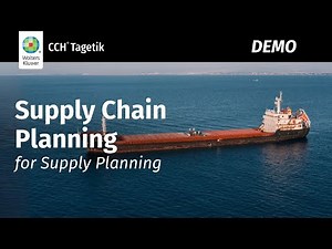 Optimize inventory & demand forecasting with CCH Tagetik | Supply Chain Planning demo
