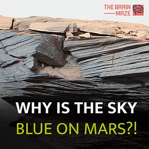We have seen many images from Mars by now! Curiosity and Perseverance are still sending our way incredible material. In previous videos we had hundreds of comments asking about the color of the sky? Why is the sky blue on Mars, or in some cases red? Watch this video to find out the answers! | The Brain Maze
