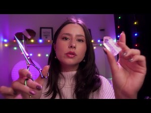 ASMR The Most Relaxing Energy Detox ✨🌙 Plucking, Rain, Hand Sounds, Scissors & Crystals