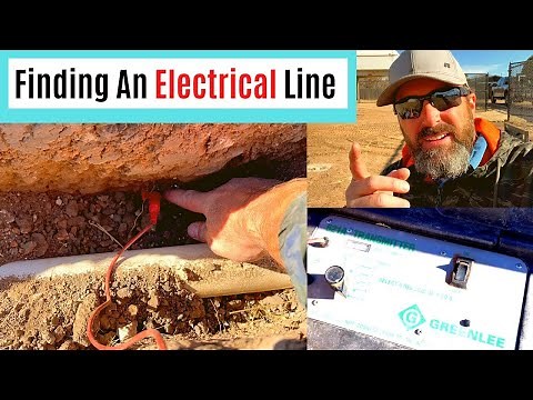 How To Locate An Electrical Conduit Using A Valve Locator | Creative Way To Use A Valve Locator